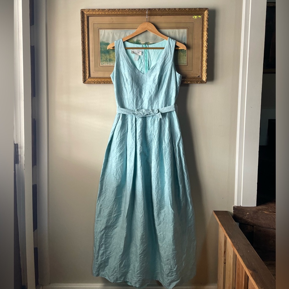 Vintage Silk Gown by Dessy Creations